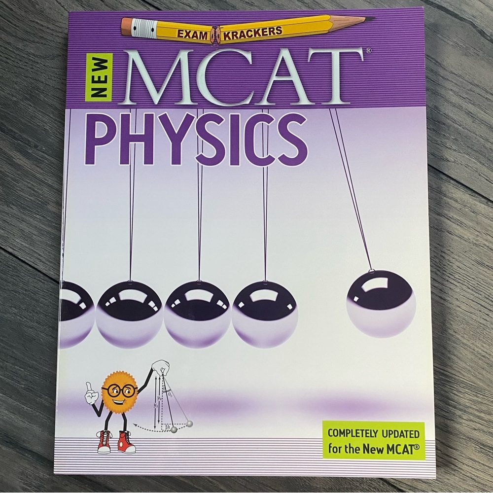 NEW examkrackers MCAT Physics book